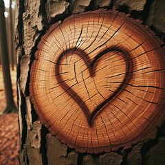 heart shaped trunk
