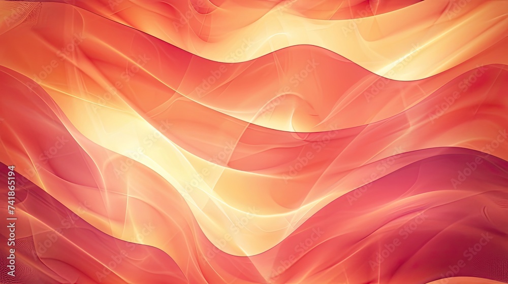 Poster an abstract background, highlighting intricate patterns and vibrant colors that draw the viewer's at