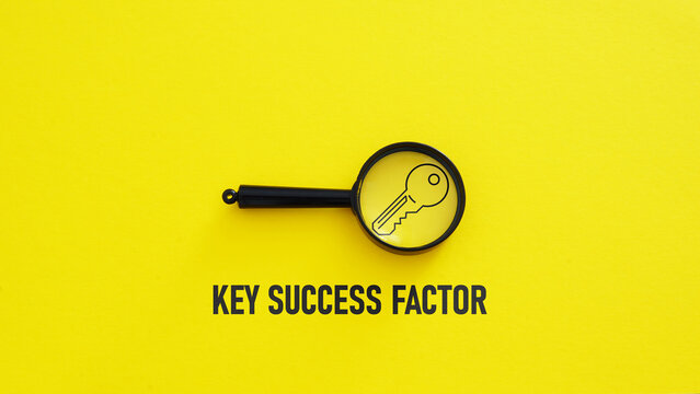 Key success factor KSF is shown using the text