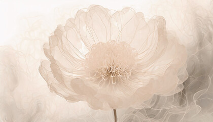 Piękny kwiat, wzór kwiatowy, abstrakcja, tło, puste miejsce	 - obrazy, fototapety, plakaty