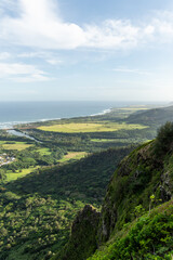 Fototapeta na wymiar hawaiian landscape 