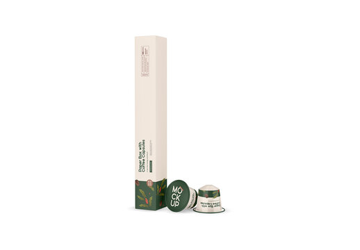 Coffee Capsules with Paper Box Mockup