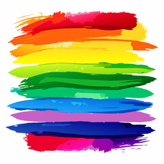 Obraz premium Watercolour paint strokes 