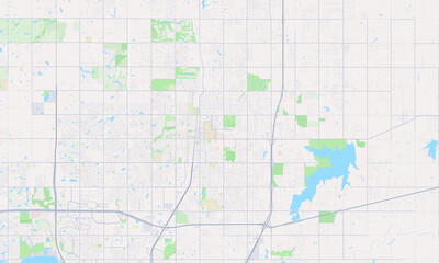 Edmond Oklahoma Map, Detailed Map of Edmond Oklahoma