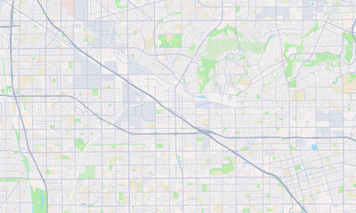 Buena Park California Map, Detailed Map of Buena Park California