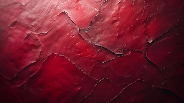 Old wall texture texture of old red paint that is cracking and falling off red background abstract dark color