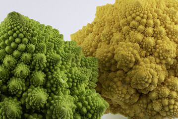 La bellezza dei frattali nei broccoli romani