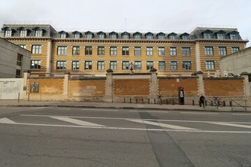 Obraz premium L'université Jean Moulin Lyon 3, vue de l'extérieur, ville de Lyon, département du Rhône, France