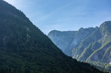 The landscape in Alps,  Slovenia - 741920937