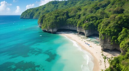 Escape to the serene beaches of Bali, where crystal clear waters and lush greenery provide the perfect backdrop for a relaxing vacation