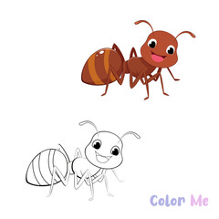 Bug Children's color sheets Printable