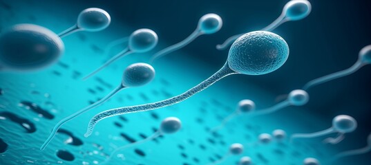 Male sperm under a microscope  exploring the microscopic world of male reproductive cells