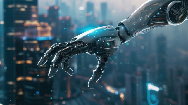 Business concept: doing business with technology - Powered by Adobe