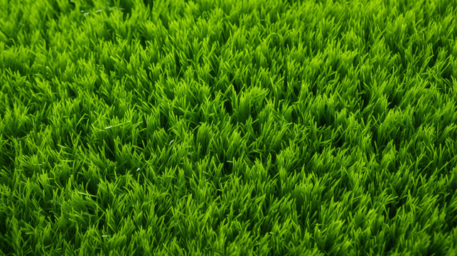 Photo of the grass top view.
