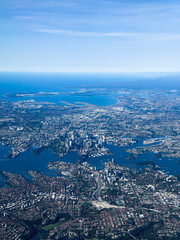 Sydney Harbour from the air