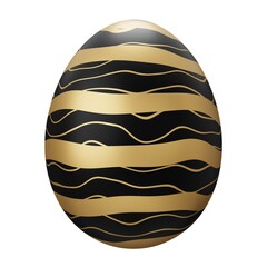 easter egg. 3d render illustration isolated on white background