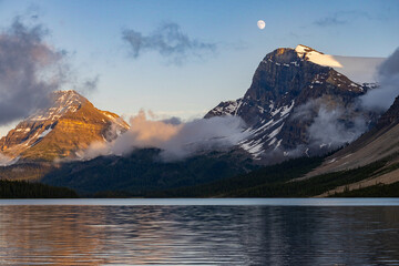 Lakeside Moonrise