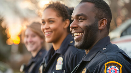 Community Engagement: Photos of paramedics in outreach events, educational programs, and health initiatives.