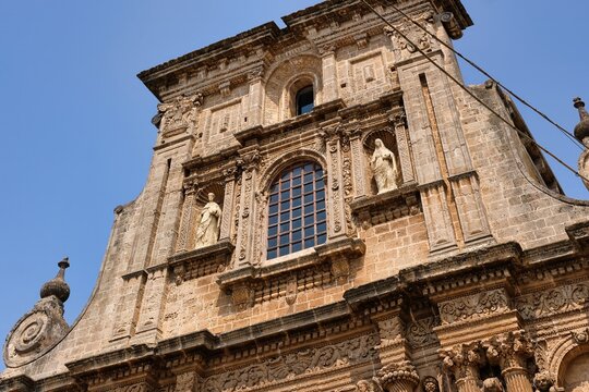 The church of San Domenico in Nard&ograve; is one of the most beautiful and significant expressions of Apulian baroque. It is rich in decorations and figures.-