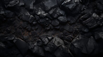 Dark grey black slate texture abstract background for graphic designs and website templates concept