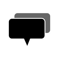 Fototapeta premium Bubble Speech icon PNG