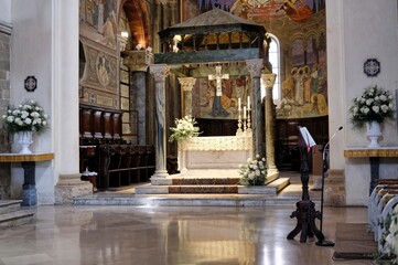 The Cathedral Basilica of Maria Santissima Assunta is the main church of the city of Nardò(Italy),...