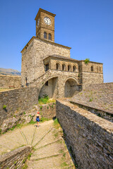 Fototapeta premium La citadelle de Gjirokastër, Albanie
