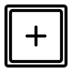 Obraz premium add icon