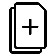 Obraz premium new page icon