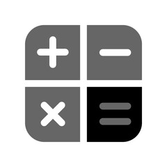 Obraz premium Calculator icon PNG