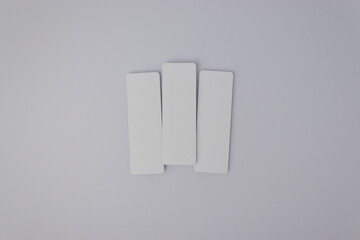3 Bookmarks Mockup, 2x6 inch Bookmark Mockup, Minimal Styled Stock, Stationery Mockup, Blank...