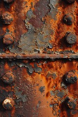 rusty metal surface rust rivets rusted top selection great door hell scenery artifact jar shipyard blemishes scarred orange vault
