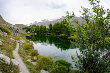 Obraz premium lake in the mountains