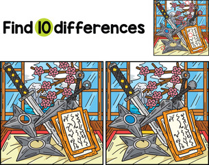 Ninja Tools Find The Differences