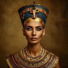 Fotobehang Queen of Egypt. © Ivana