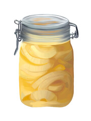 保存瓶（酢たまねぎ入り）