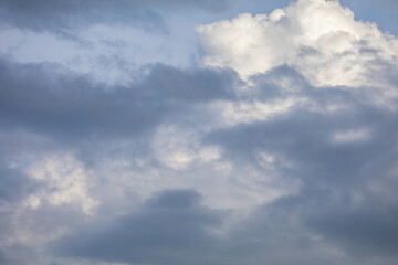 Obraz premium Dramatic sky with beautiful and exotic clouds