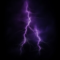 Purple lightning