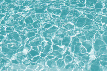 Water ripple in swimming pool abstract blue white seamless patterns light background