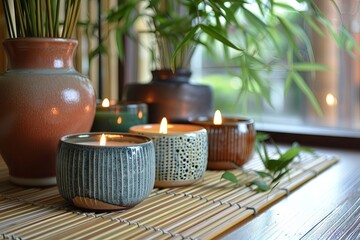 Tranquil Aromatherapy and Green Tea Wellness Sanctuary


