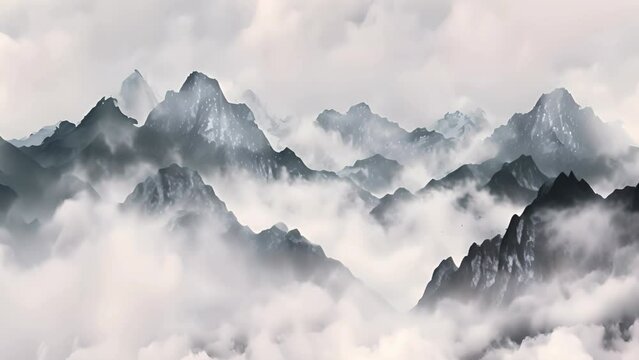 Chinese Traditional Ink Style, Landscape Painting