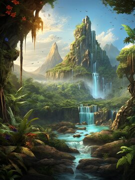 Valley Waterfall