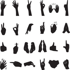 icon hands poses