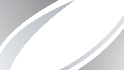 White and gray abstract gradient background wallpaper vector image for backdrop or presentation
