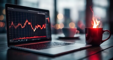  Analyzing the market over a warm cup of coffee
