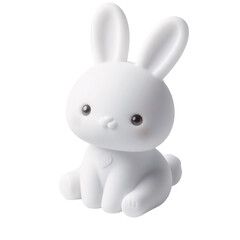 A cute plastic bunny rabbit