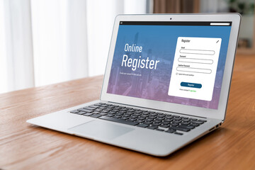 Online registration form for modish form filling on the internet website