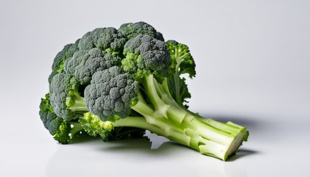  Fresh and vibrant broccoli floret