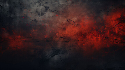 red and black grunge texture painted