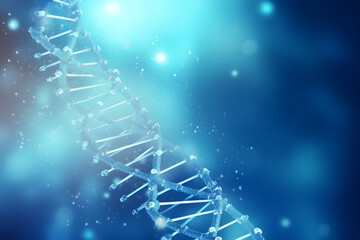 Abstract DNA structure background